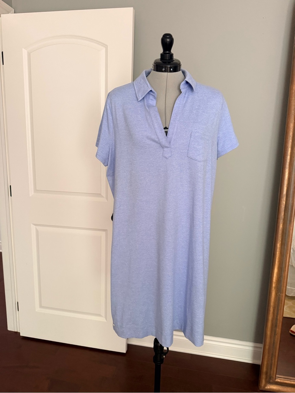 Lilly Pulitzer Blue Polo Shirt Dress